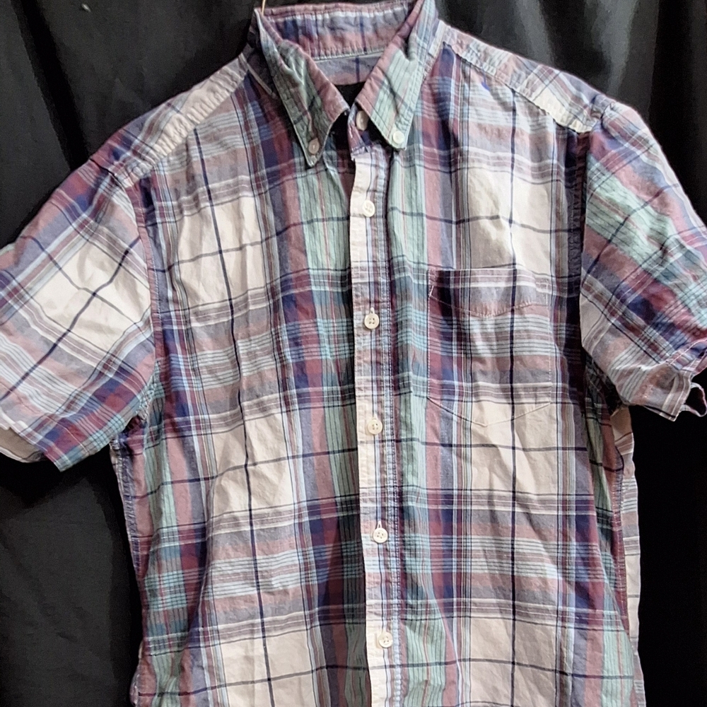 ASOS Men's Multicolor Plaid Shirt - Medium